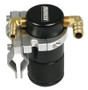 Moroso 85667 - 12-19 Subaru BRZ/Scion FRS/Toyota 86 Air/Oil Separator Catch Can - Billet Aluminum - Black