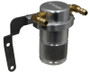 Moroso 85686 - 14-19 Chevrolet Corvette (Non ZO6) Air/Oil Separator Catch Can - Small Body - Billet Aluminum