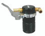 Moroso 85669 - 07-11 Jeep 3.8L JK Air/Oil Separator Catch Can - Small Body - Billet Aluminum - Black Finish