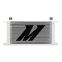 Mishimoto MMOC-19WT - Universal 19 Row Oil Cooler Kit - White