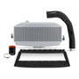 Mishimoto MMTMIC-WRX-22KSLBK - 22+ WRX TMIC Kit Silver Core Black Pipes