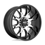 Moto Metal MO80621063518N - Mo806 20X10 Gloss Black Machined