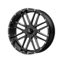 MSA Offroad Wheels M35-020737M - M35 Bandit 20X7 Gloss Black Milled