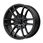 MSA Offroad Wheels M43-020737 - M43 Fang 20X7 Satin Black With Titanium Tint