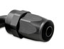 Mr. Gasket 229012-BL - 12 AN 90 Degree Swivel Hose End - Black
