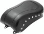 Mustang Motorcycle 75085 - Mustang 84-06 Harley Standard Rear Tire Standard Touring Passenger Seat w/Studs - Black