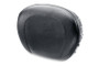 Mustang Motorcycle 75636 - Mustang Honda Standard Tall Sissy Bar Pad (12 inch X 9 inch) w/Studs - Black