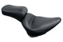Mustang Motorcycle 75631 - Mustang 84-06 Harley Standard Rear Tire Touring 1PC Seat - Black