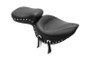 Mustang Motorcycle 75284 - Mustang 87-04 Suzuki VS700/750/800 Intruder,S50 05-09 Std Touring 2PC Seat w/Studs - Black