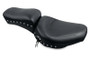 Mustang Motorcycle 75302 - Mustang 58-84 Harley FX/FL Standard Touring 1PC Seat w/Studs - Black