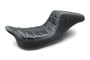 Mustang Motorcycle 75239 - Mustang 08-21 Harley Electra Glide,Rd Glide,Rd King, Str Glide Squareback 1PC Seat - Black
