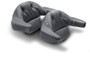 Mustang Motorcycle 75317 - Mustang 93-13 Harley Electra Glide Std,Rd Glide,Rd King,Street Glide Extended Arm Wrap - Black