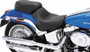 Mustang Motorcycle 75203 - Mustang 00-07 Harley Softail Deuce Sport Touring Solo Seat - Black