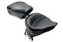 Mustang Motorcycle 75094 - Mustang 84-06 Harley Standard Rear Tire Wide Touring Solo Seat w/Studs - Black