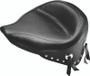 Mustang Motorcycle 75094 - Mustang 84-06 Harley Standard Rear Tire Wide Touring Solo Seat w/Studs - Black