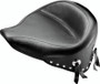 Mustang Motorcycle 76179 - Mustang 00-15 Harley Softail Standard Rear Tire Wide Touring Solo Seat w/Studs - Black