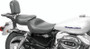 Mustang Motorcycle 76141 - Mustang 04-21 Harley Sportster Wide Touring 1PC Seat - Black
