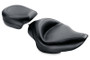 Mustang Motorcycle 76157 - Mustang 04-21 Harley Sportster 3.3 Gallon Standard Touring Solo Seat - Black