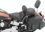 Mustang Motorcycle 75891 - Mustang 03-08 Kawasaki Vulcan 1600 Classic, 05-08 Nomad Standard Touring 2PC Seat - Black