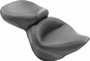 Mustang Motorcycle 76404 - Mustang 06-17 Harley Softail Wide Tire (200mm) Wide Touring 1PC Seat - Black