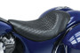 Mustang Motorcycle 76307 - Mustang 14-21 Indian Chieftain,Chief,Dark Horse,Master,Indian Cafe Solo Seat w/Diam Stitch - Black