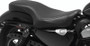 Mustang Motorcycle 75762 - Mustang 91-05 Harley Dyna Wide Touring Solo Seat - Black