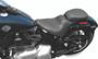 Mustang Motorcycle 76762 - Mustang 11-13 Harley Blackline, 12-17 Slim,Slim S Wide Tripper Solo Seat Diamond Stitch - Black
