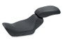 Mustang Motorcycle 76581 - Mustang 06-17 Harley Dyna Tripper Pass Seat - Black