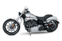 Mustang Motorcycle 76781 - Mustang 13-17 Harley Softail Breakout Tripper Fastback 1PC Seat Tuck & Roll - Black
