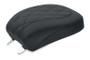 Mustang Motorcycle 76803 - Mustang 84-06 Harley Standard Rear Tire Wide Tripper Passenger Seat Diamond Stitch - Black