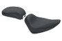 Mustang Motorcycle 76810 - Mustang 00-15 Harley Softail Standard Rear Tire Wide Tripper Solo Seat - Black
