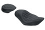 Mustang Motorcycle 76728 - Mustang 04-21 Harley Sportster Wide Tripper Solo Seat Diamond Stitch - Black