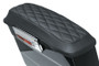 Mustang Motorcycle 77636 - Mustang 93-13 Harley FL Touring Saddlebag Lid Covers Diamond Stitch - Black