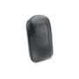 Mustang Motorcycle 79040 - Mustang Harley Medallion Style Sissy Bar Pad (7 iinch x 12 inch) - Black