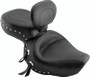 Mustang Motorcycle 79237 - Mustang 00-08 Honda VT1100 Sabre,97-08 Spirit,87-97 Shadow Wide Touring 1PC Seat w/Studs - Black