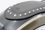Mustang Motorcycle 78120 - Mustang 06-10 and 12-15 Yamaha Roadliner, 06-15 Stratoliner Fender Bib w/Studs - Black