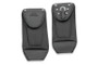Mustang Motorcycle 93311 - Mustang 00-17 Harley Softail with Square Dash Tank Bib w/Studs- Black