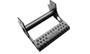 N-Fab F214BRKRS4 - RKR Step System 2021 Ford Bronco 4 Door - Tex. Black - 1.75in