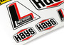 Mr. Gasket 7007G - Decal Assortment