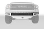 N-Fab T141MRDS - M-RDS Front Bumper 14-17 Toyota Tundra - Gloss Black w/Silver Skid Plate