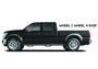 N-Fab T1589CC-TX - Nerf Step 16-17 Toyota Tacoma Double Cab 6ft Bed - Tex. Black - W2W - 3in