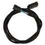 NAMZ NHD-69200489 - 14-23 Touring Models w/Fairing Plug-N-Play OEM Style Rear Speaker Harness Jumper (HD 69200489)