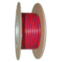 NAMZ NWR-26-100 - OEM Color Primary Wire 100ft. Spool 18g - Red/Blue Stripe