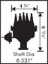 MSD 8478 - Street Pro-Billet Distributor