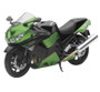 New Ray Toys 57433B - Kawasaki ZX-14 Street Bike (Green) Scale/ - 1:12
