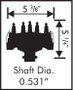 MSD 8569 - Crank Trigger Distributor