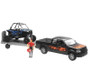 New Ray Toys SS-37426E - Pickup with Polaris RZR XP1000 and Figurine Set/ Scale - 1:18
