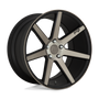 Niche M150188065+40 - M150 Verona 18X8 Matte Black Machined