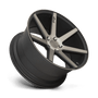 Niche M150188065+40 - M150 Verona 18X8 Matte Black Machined