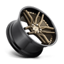 Niche M195199521+35 - M195 Methos 19X9.5 Matte Bronze Black Bead Ring